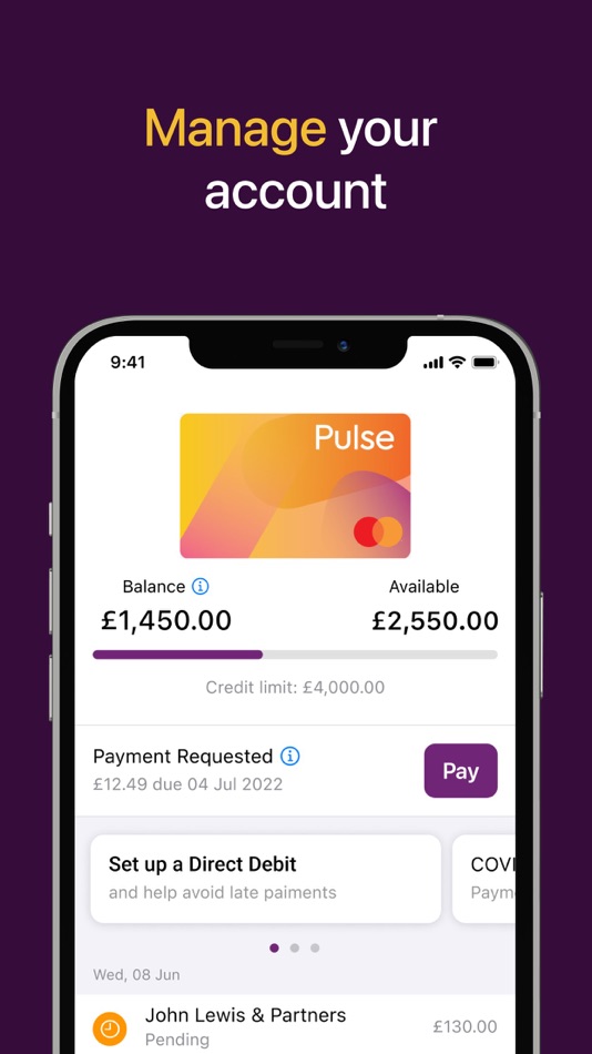 #2. Pulse Card (iOS) 由: NewDay Ltd