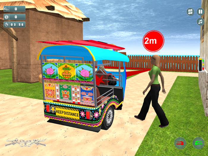 Auto Rickshaw Driving Game