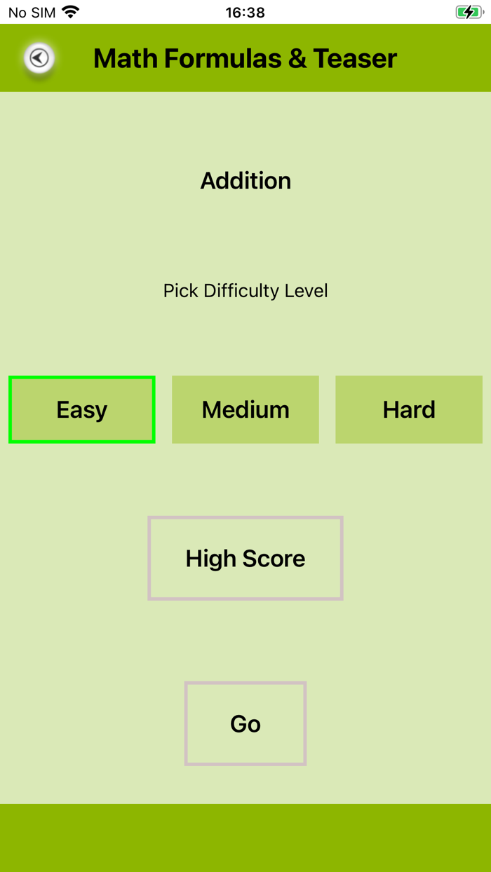 Maths Formulas and Brain Teaser