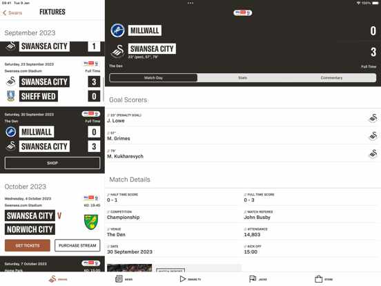 Screenshot #4 pour Swansea City