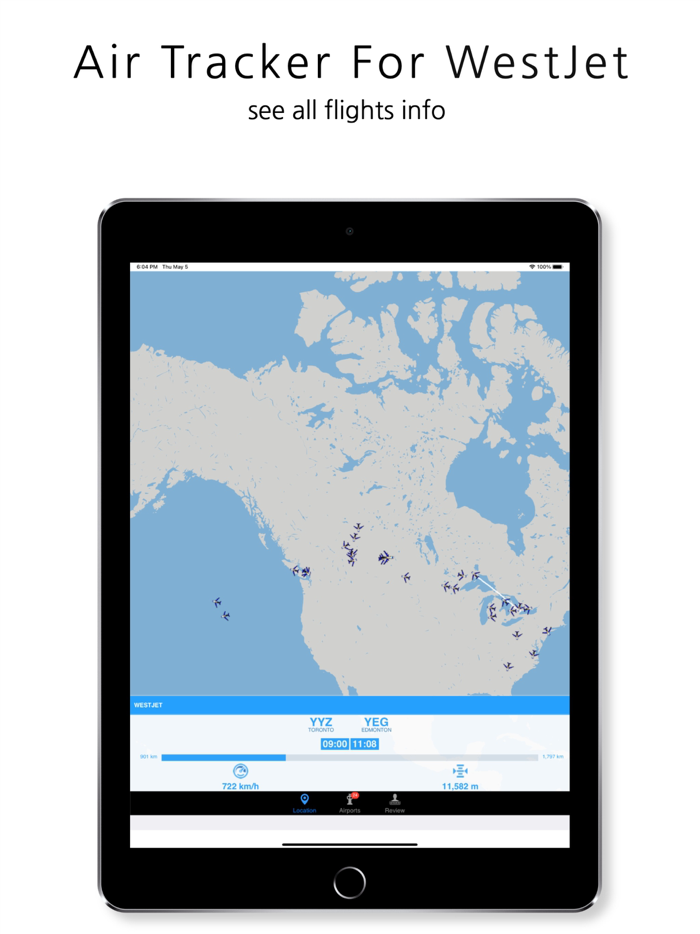 WJA  Tracker for WestJet