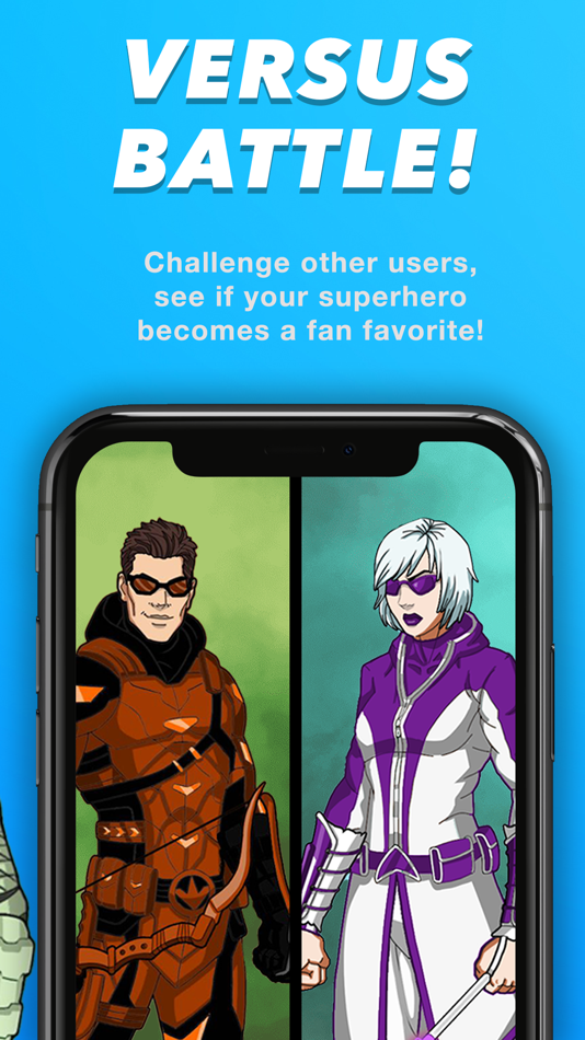 #3. Create Your Own Superhero (iOS) 由: Flowzio Studio