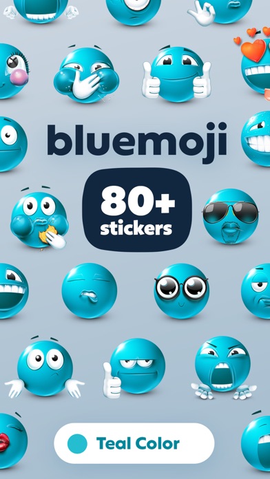 Teal Emoji Screenshot