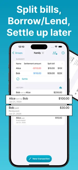 Group Check - Bill split and + screenshot 1