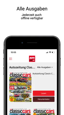 Game screenshot AUTO ZEITUNG classic cars apk