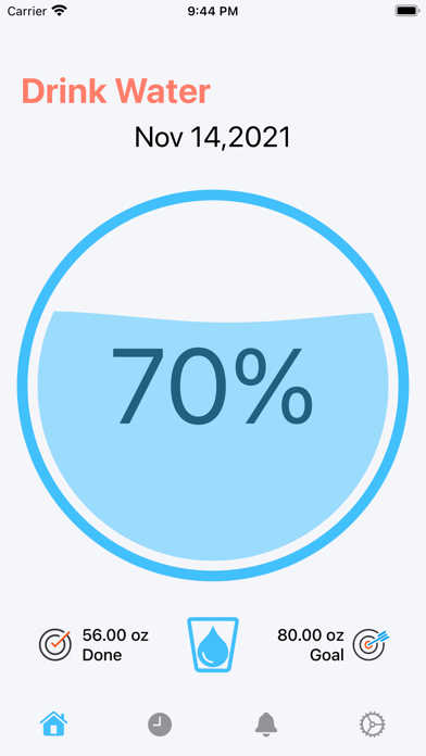 Drink Water Daily Reminder Screenshot