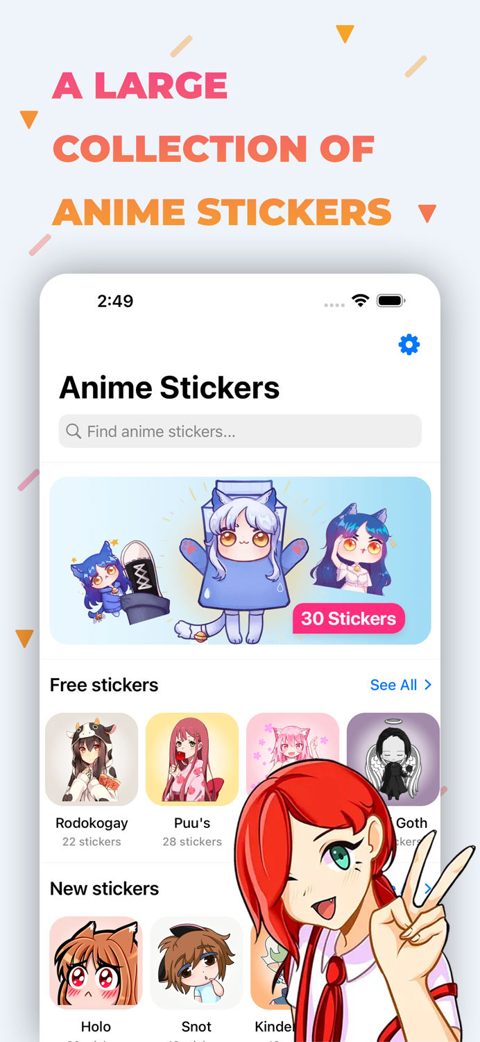 Anime Stickers - Sticker Maker