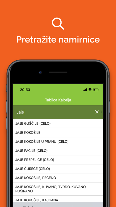 Tablica Kalorija Screenshot