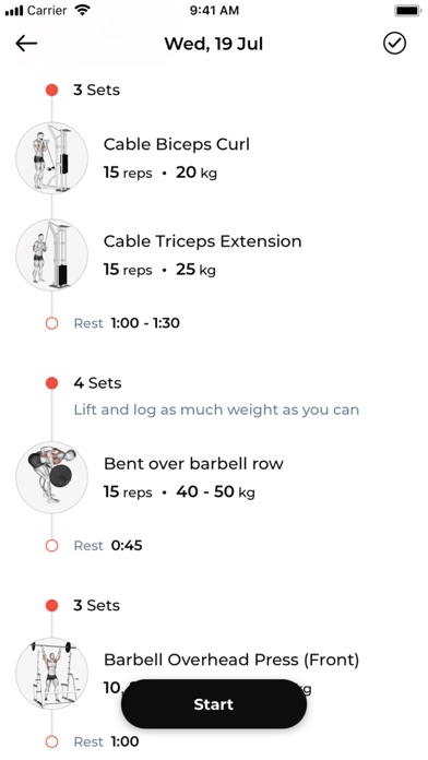 Dp Fitness Screenshot