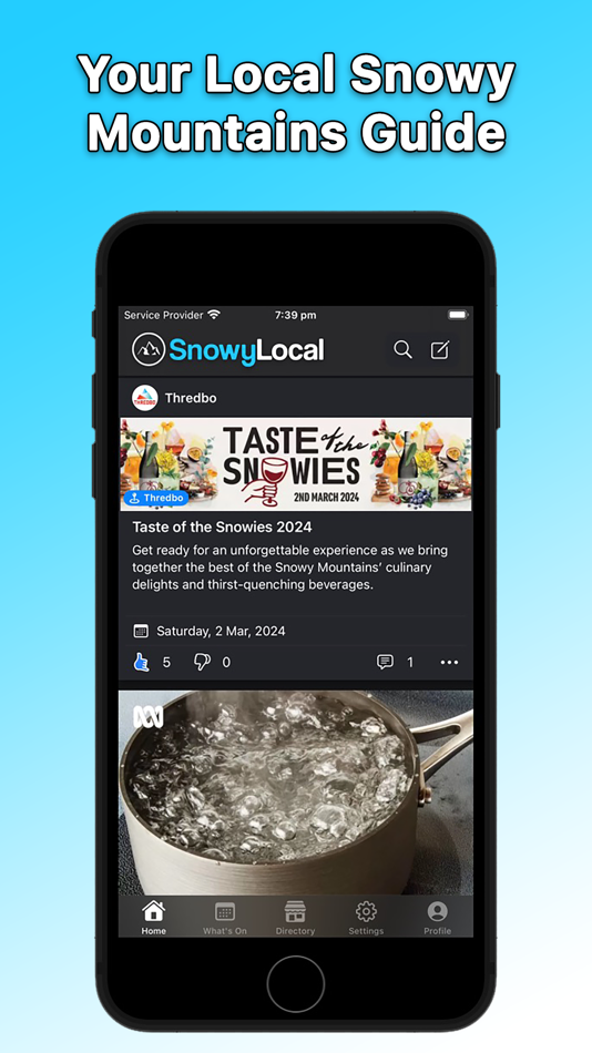 #1. Snowy Local (iOS) 由: Thomas Moore