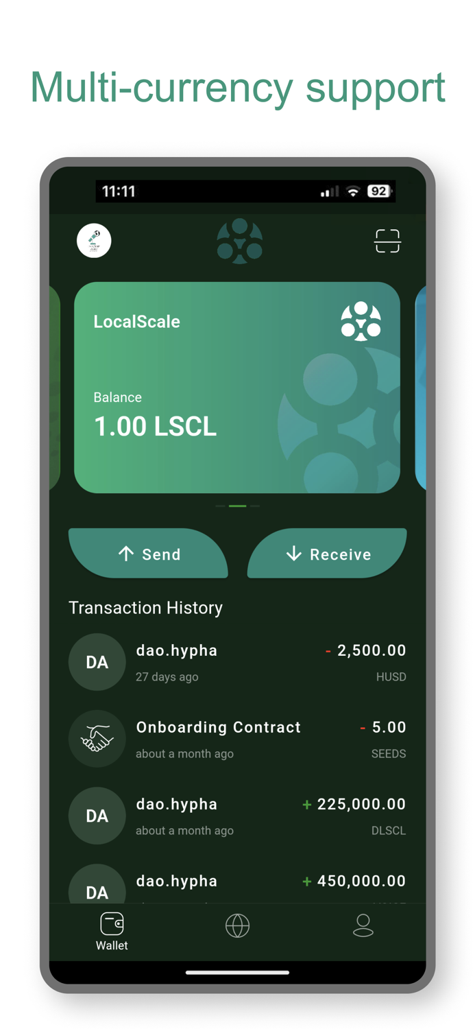 LocalScale SmartWallet