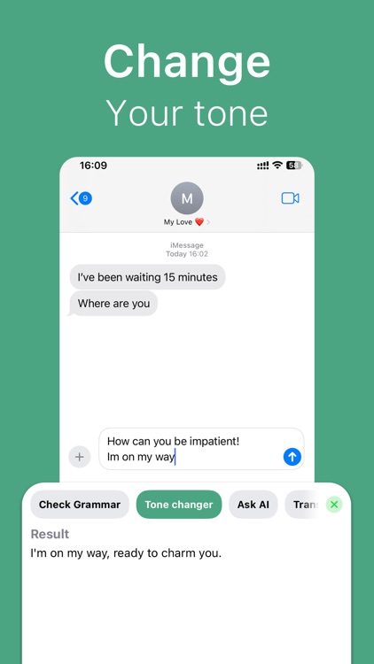 AI Keyboard Grammar check