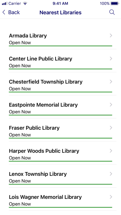 SLC Libraries Mobile Screenshot