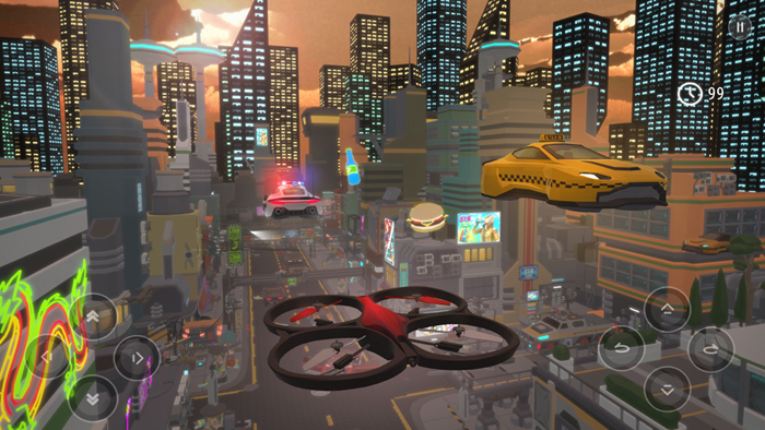 Flight Quadcopter Drone Sim