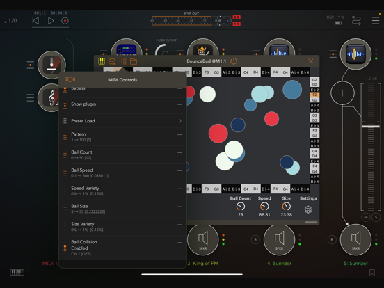 Screenshot #6 pour BounceBud Physics Based MIDI