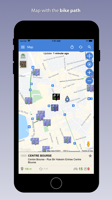 Marseille Bikes Screenshot