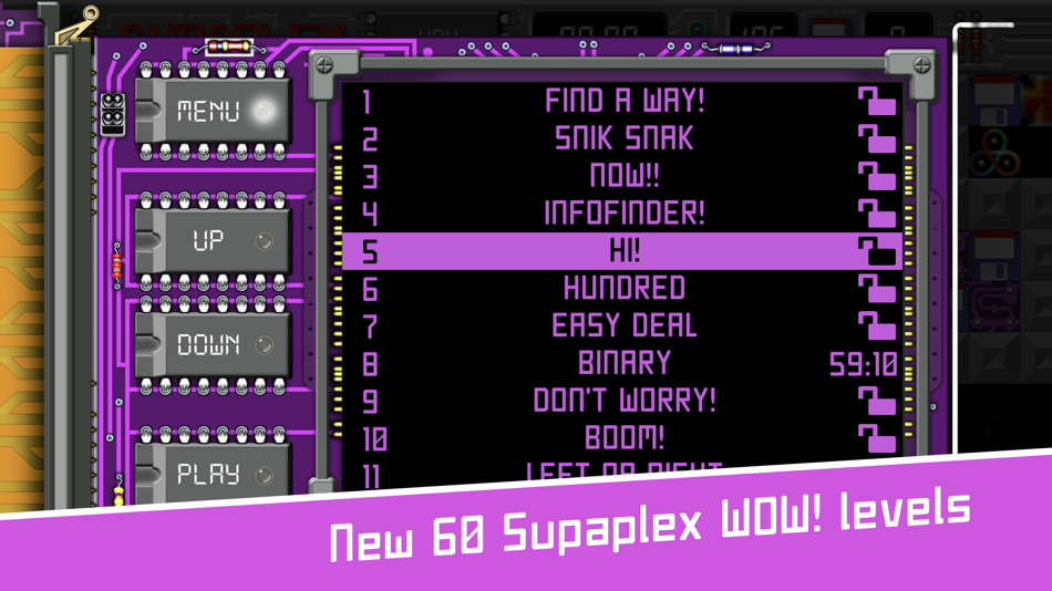 #2. Supaplex WOW! (iOS) 由: inArcade