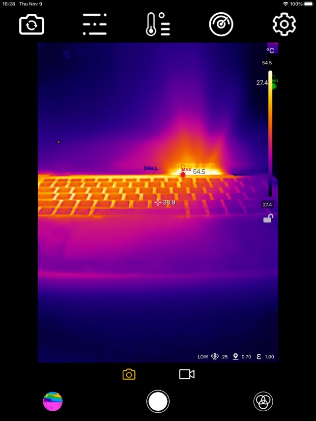 Download the Fluke iSee™ Mobile Thermal Camera APP