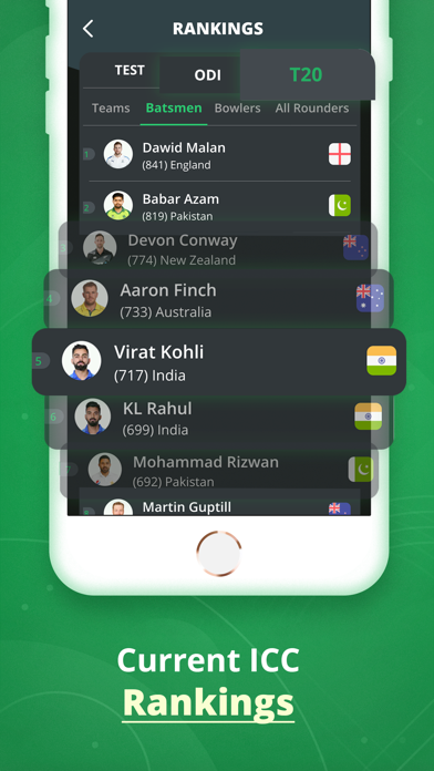 CricWorld - Live Cricket Score Screenshot