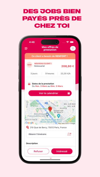 StaffMe Freelance Screenshot