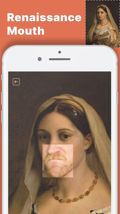 Renaissance mouth: Face filter Screenshot