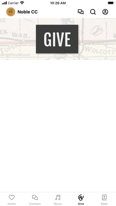 Noble County Community Church Screenshot