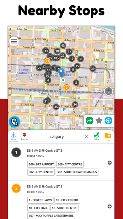 Calgary Transit RT Screenshot