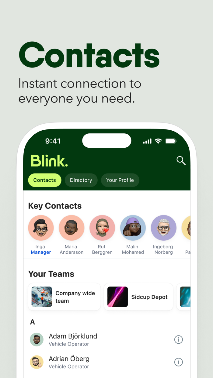 Blink - The Frontline App