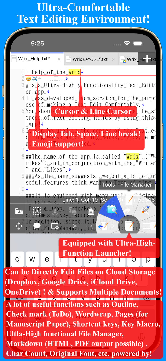 Wrix 2 - Ultra Text Editor