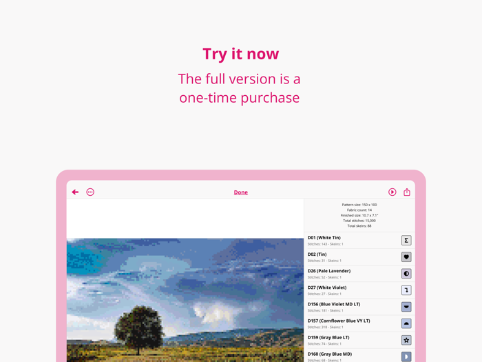 Stitchly Cross stitch