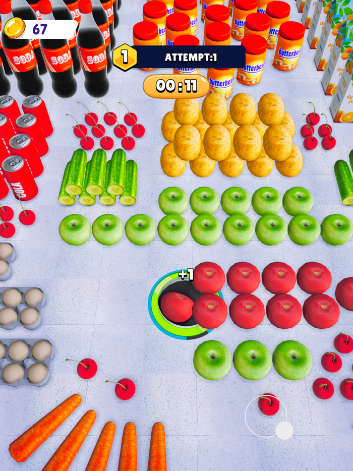 Hole and Fill Food Hoarding