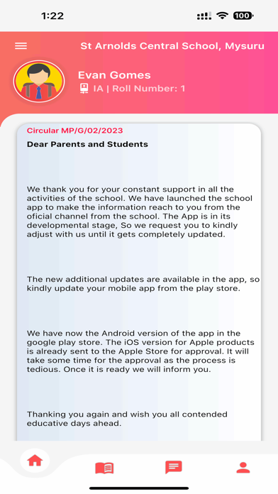 App screenshot
