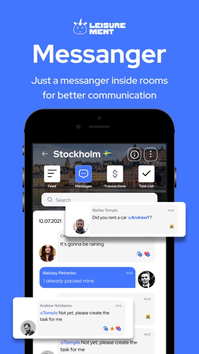 Leisurement Screenshot