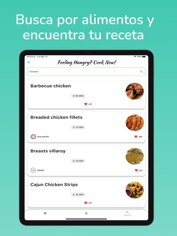 Healthy recipes Airfryer iPad screenshot 4 - Food & Drink app