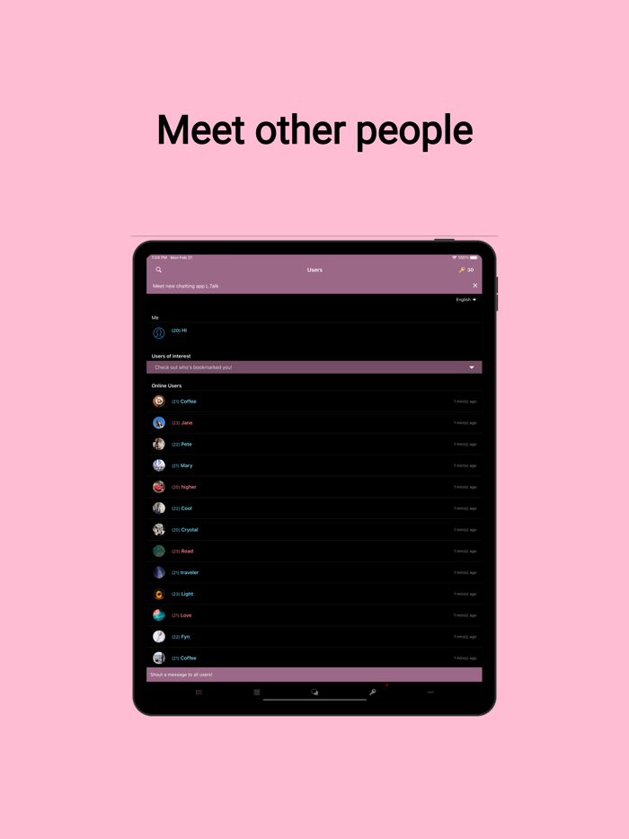 P.Talk - Random Chats