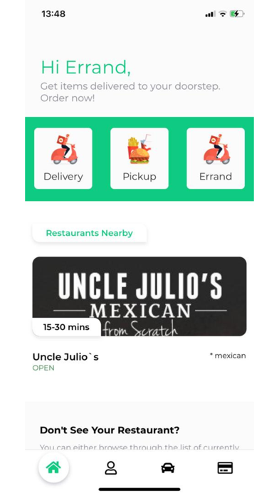 ErrandLocal iPhone screenshot 2 - Food & Drink app