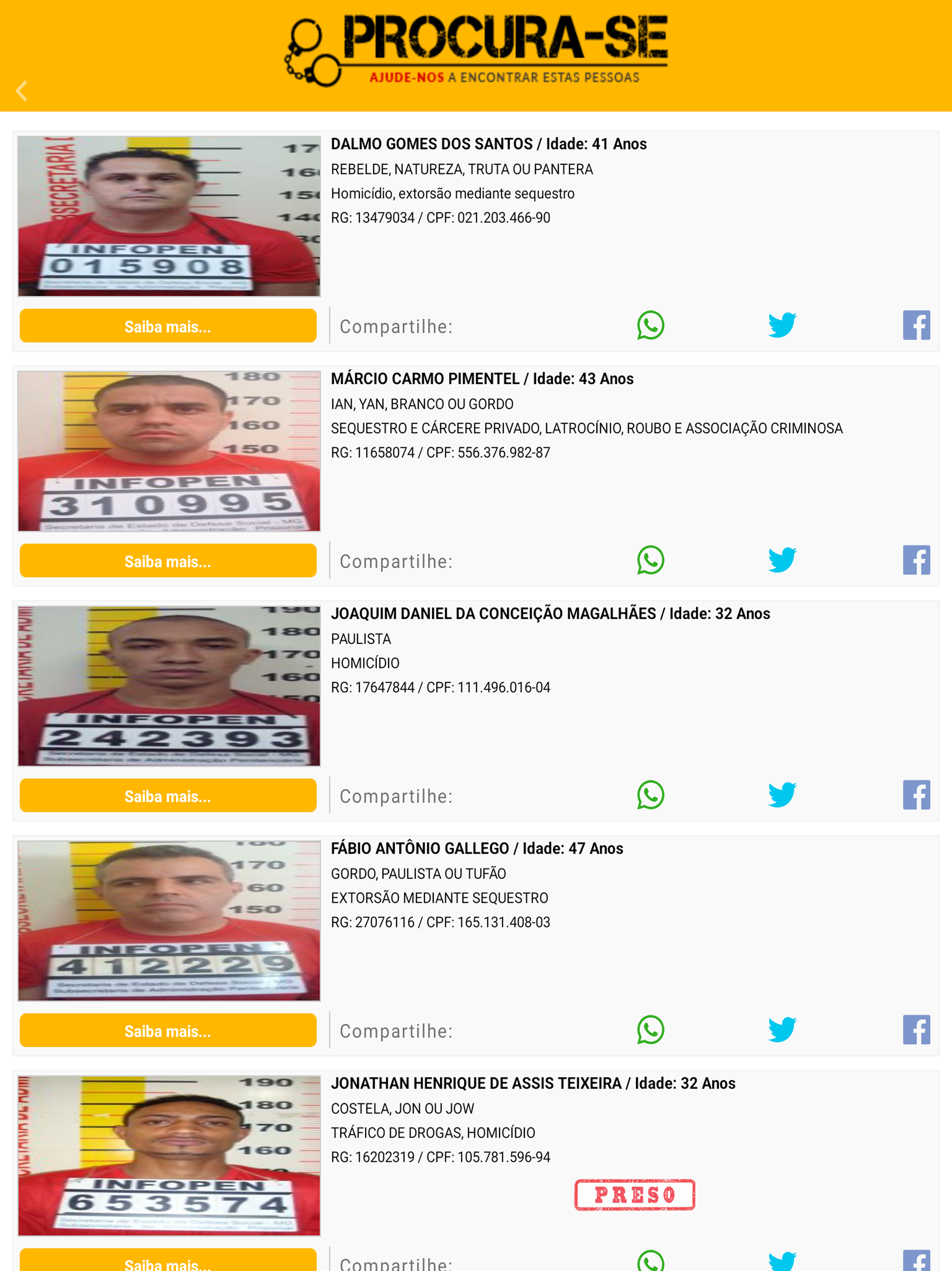 SEJUSP MG