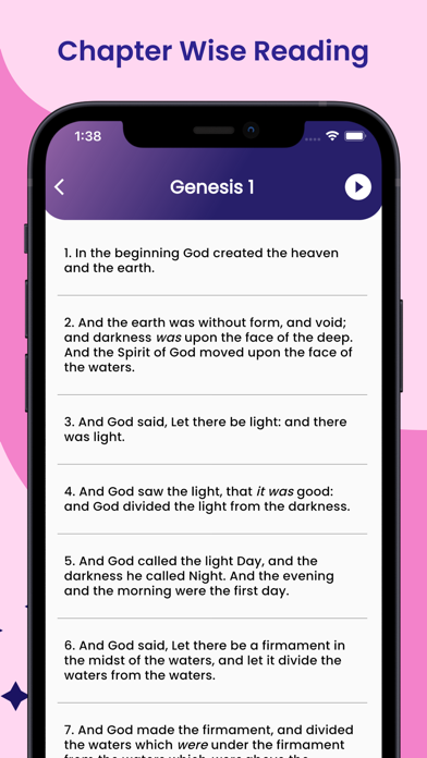 Woman Bible Audio Screenshot