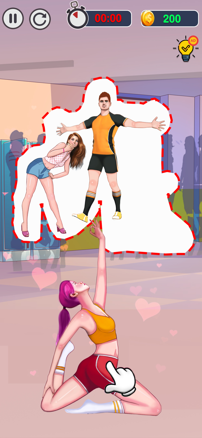 Pose Master Tricky Yoga Puzzle