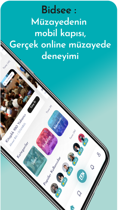 Bidsee - Online Auction Screenshot