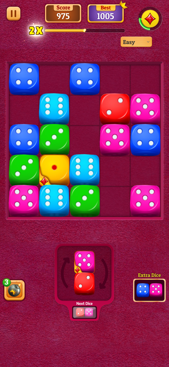 Dice Puzzle - Dice Merge Game