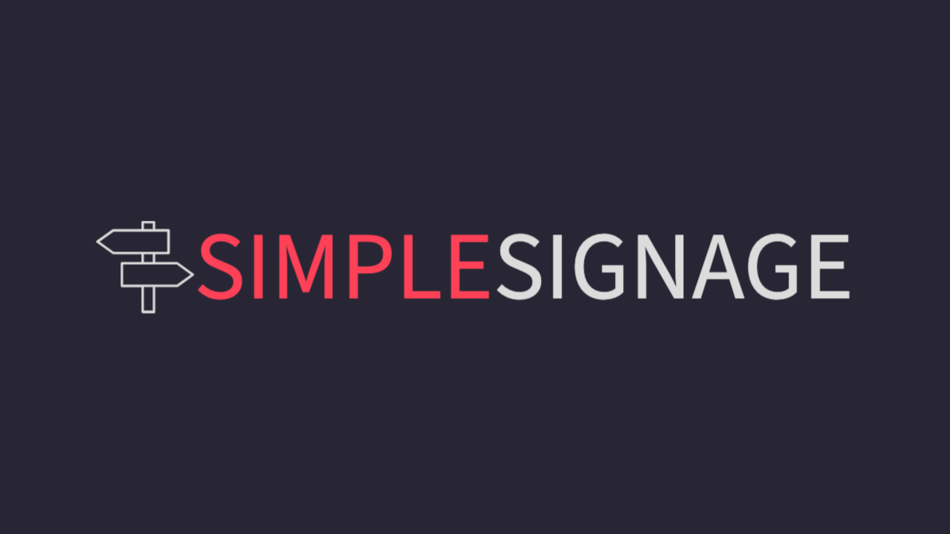 #1. Simple Signage (iOS) 由: Robert Huber