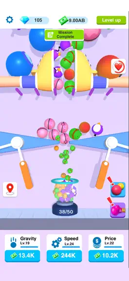Game screenshot Idle Rainbow Ball apk