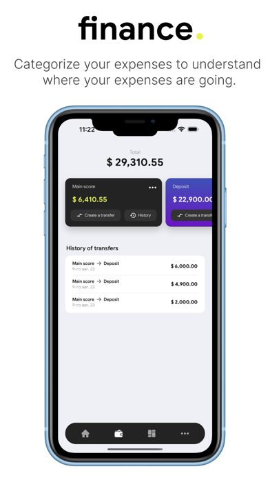 Finance - Income and expenses Screenshot
