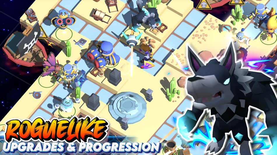 #6. Monster Tiles TD: Tower Wars (iOS) Podle: Swell Games LLC