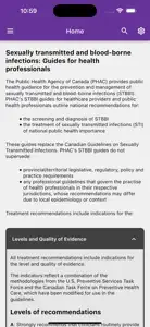 CDN STBBI Guidelines screenshot #1 for iPhone