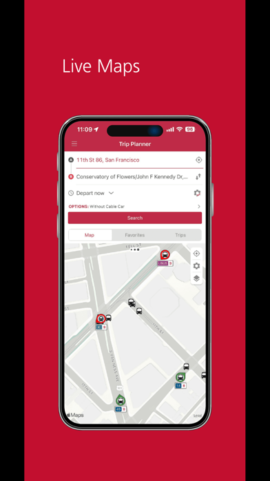 MuniMobile Screenshot