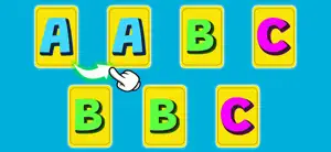 Alphabet Dop - ABC Card Match screenshot #4 for iPhone