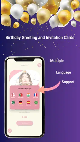 Game screenshot Birthday Cake Photo Card Maker hack