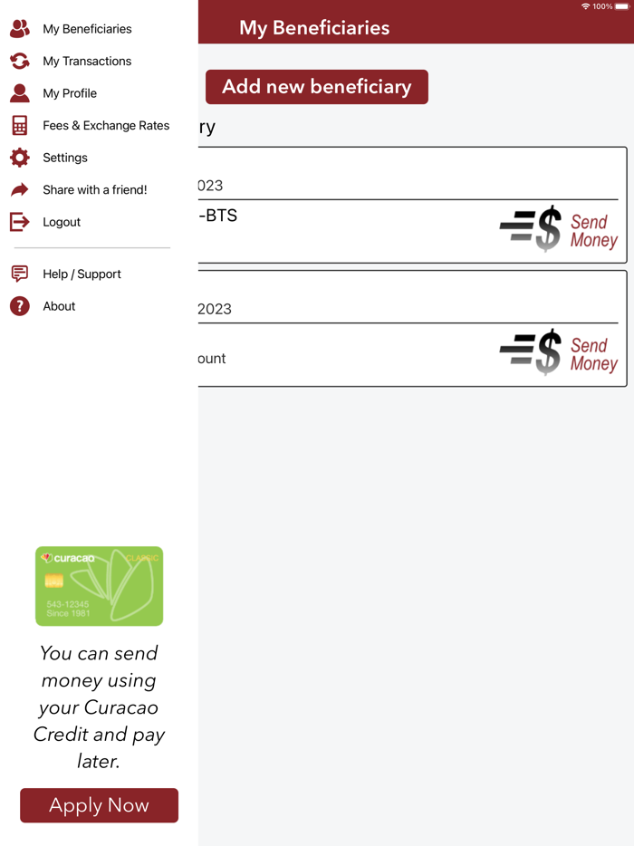 Curacao Money Transfer